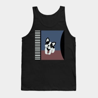 Little French Bulldog Tank Top